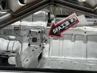 トヨタがアーク溶接新技術SFA(Sequence Freezing Arc-welding)で製作したロールケージ