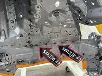 トヨタがアーク溶接新技術SFA(Sequence Freezing Arc-welding)で製作したロールケージ