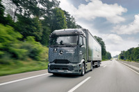 メルセデスベンツeActros 600のプロトタイプ