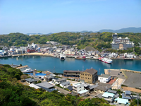 平戸港