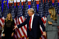 大統領に選出されたトランプ候補