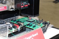 Riscure:ターゲットシステムのプローブ部(キーサイトテクノロジー/オートモーティブソフトウエアエキスポ2024)
