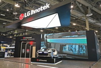 LGイノテックのブース(CES2025)