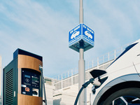 キグナス石油とプラゴは電気自動車(EV)の充電事業に関する共同実証のため協定を締結
