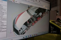 中国最新EV「NIO ET5」分解展示(オートモーティブワールド2025)