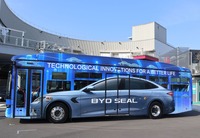BYDジャパン 中型電気バスJ7の納入開始時期を正式発表