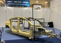 中国最新EV「NIO ET5」分解展示(オートモーティブワールド2025)