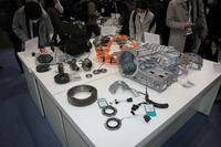中国最新EV「NIO ET5」分解展示(オートモーティブワールド2025)