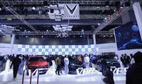 ビンファストのブース(バーラト・モビリティ・グローバル・エキスポ2025)
