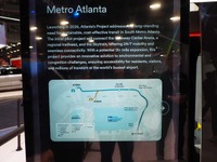 アトランタの路線図
