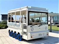 ブリヂストンのパンクしない次世代タイヤ「AirFree」を富山市のグリーンスローモビリティが導入