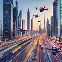 アラブ首長国連邦(UAE)がエアタクシーと貨物用ドローンのための空中回廊マッピングを開始