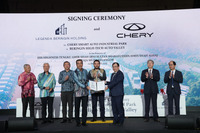 奇瑞汽車がマレーシアに新工場を建設