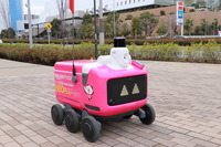 楽天が米Avrideの配送ロボットを日本初導入