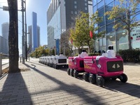 楽天が米Avrideの配送ロボットを日本初導入