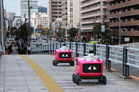 楽天が米Avrideの配送ロボットを日本初導入