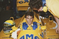 アイルトン・セナナイジェル・マンセル(1987年、F1ブラジルGP)