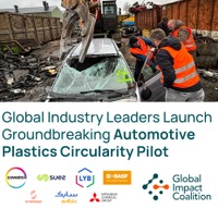 三菱ケミカルなど化学大手7社が使用済み自動車プラスチックのリサイクル実証実験を欧州で開始