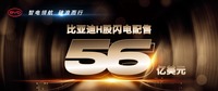 BYDが新株発行で56億ドル調達
