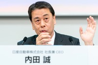 日産の内田社長(2月13日)