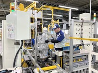 ストロングハイブリッド(S:HEV)用トランスアクスルの生産拠点として再稼働したスバル北本工場