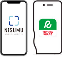 NiSUMUとTOYOTA SHAREを連携