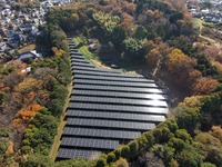 供給を行う北関東の太陽光発電所