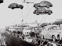 米国に輸出されるボルボ車