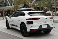 公開されたジャガー「I-PACE」の自動運転車両
