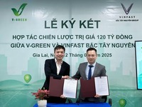 ビンファスト系のV-GreenがBac Tay Nguyen Autoと戦略的提携