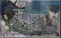 上空から見た事業対象地域全景