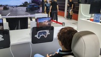 ヴァレオのValeo Racerゲームのデモ(上海モーターショー2025)