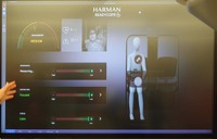 二つの赤外線カメラを使ってセンシングした結果