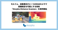 モルフォがRGBカメラ1台のみで距離推定を可能にする新技術「Morpho Distance Scanner」を発売