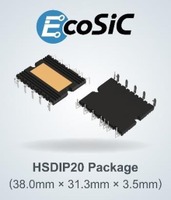 ロームのSiCモールドタイプモジュール「HSDIP20」(参考)