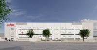 村田製作所のベトナム生産子会社「Murata Manufacturing Vietnam Co., Ltd.」のホーチミン工場の新生産棟イメージ