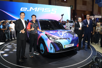 プロトンの新型EV『eMas 5』(マレーシアモーターショー2025)