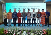 V-GREENがインドネシアにおいて4つの戦略的パートナーと覚書(MOU)を締結