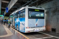 「立山トンネル電気バス」として運行開始したBYDの大型電気バス『K8』