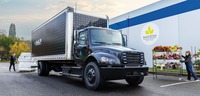 ダイムラートラックの新開発のEV大型トラック、フレートライナー eM2