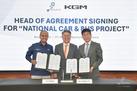 韓国KGモビリティがインドネシア国営防衛企業PINDADと提携