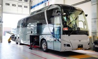 MANのEV長距離バス『Lion`s Coach E』のプロトタイプ