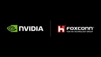 NVIDIAとFoxconnのロゴ