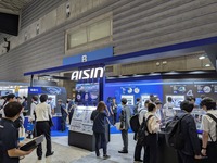アイシンのブース(人とくるまのテクノロジー展2025 YOKOHAMA)