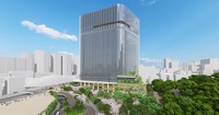 トヨタ自動車の「新東京本社」の完成イメージ