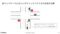 エッジケースにはシンセティックシナリオの生成が必要