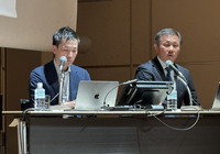 座長を務めた、あいち小児保健医療総合センター小児救命救急センター 伊藤友弥医師と埼玉医科大学総合医療センター小児科 井上信明医師