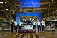 上汽GM五菱(SGMW、ウーリン)がインドネシア工場において、世界EV生産300万台とインドネシアEV生産4万台を達成