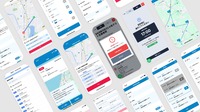 パブテクアプリを使用しAIオンデマンド型の「助け合い交通」のイメージ