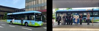 国内初の特別支援学校向けのリフト付きスクールバスをEVモーターズ・ジャパンが北九州市特別支援学校に納入